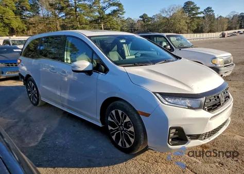 2025 Honda Odyssey Elite z USA, uszkodzony, nr VIN 5FNRL6H99SB012303